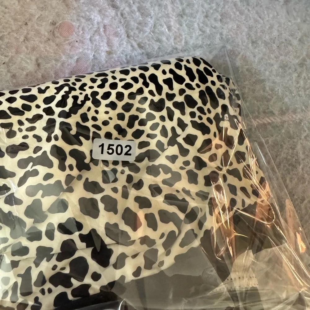Michael Kors Leopard Print Bikini Bottom M